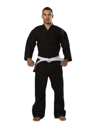 White Rising Sun Judo Gi Single Weave 